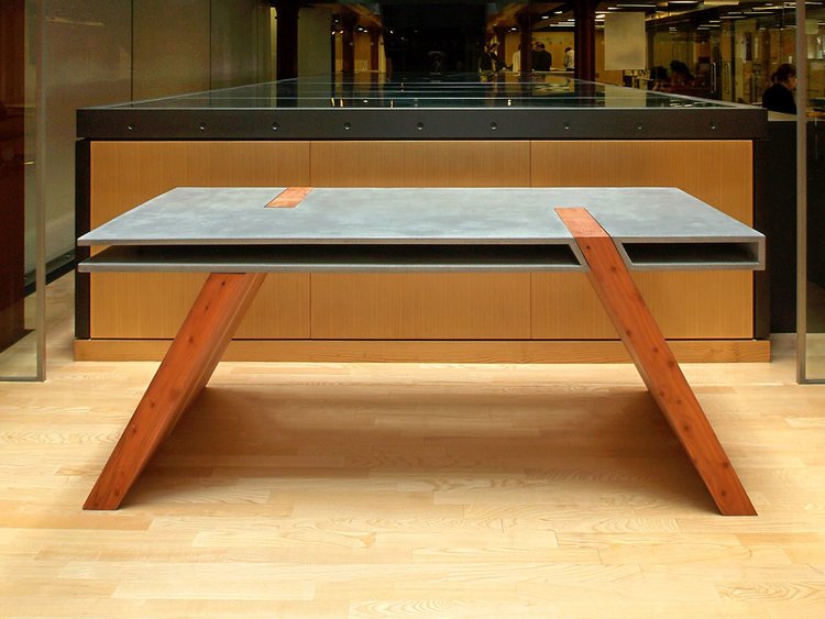 Weight of Space Desk by Leigh Cameron