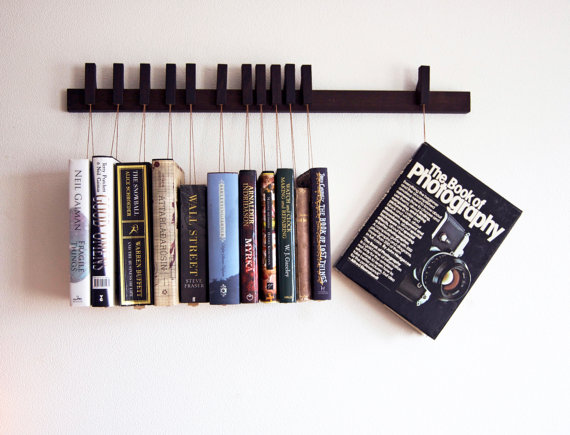 Custom Hanging Book Racks