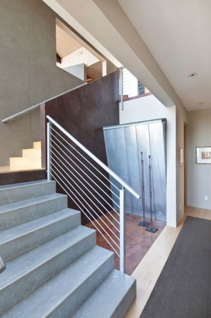 Stairs, Modern Home in Berkeley, California