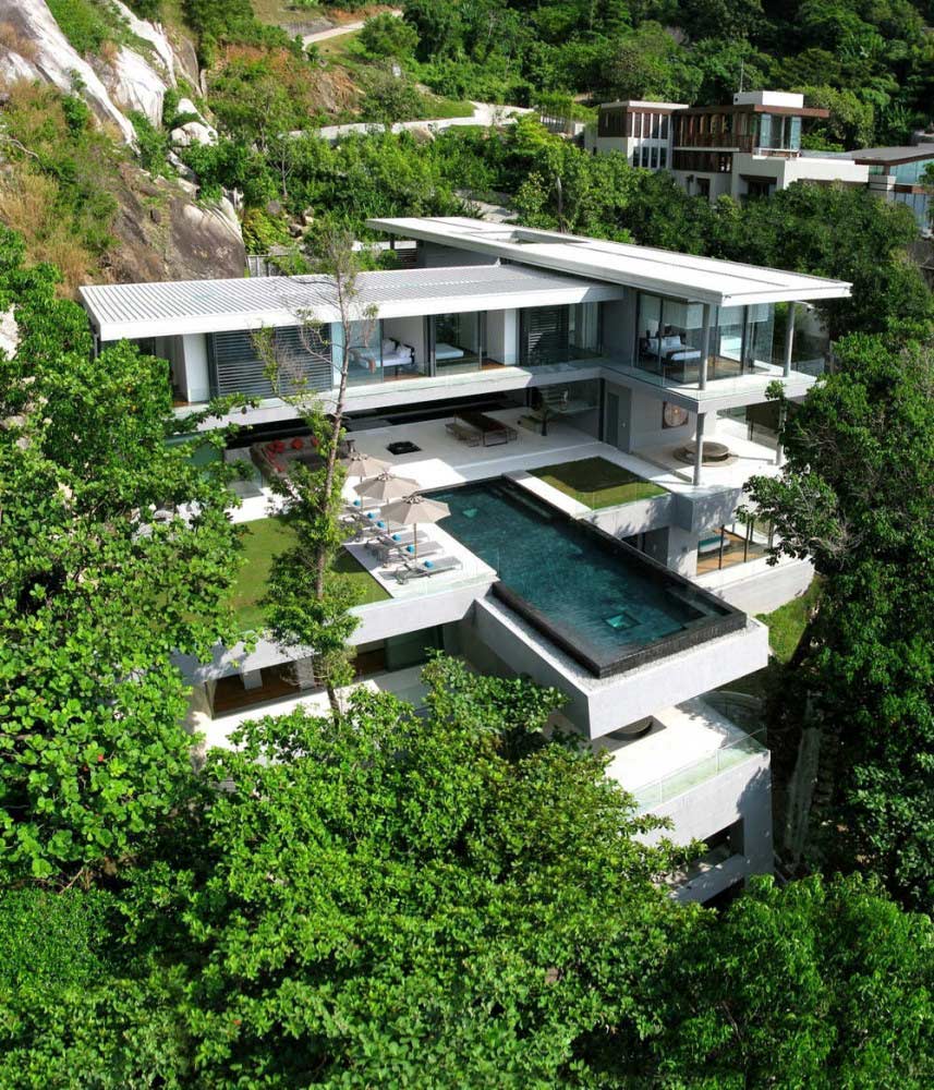 Stunning Villa Overlooking the Andaman Sea in Phuket, Thailand