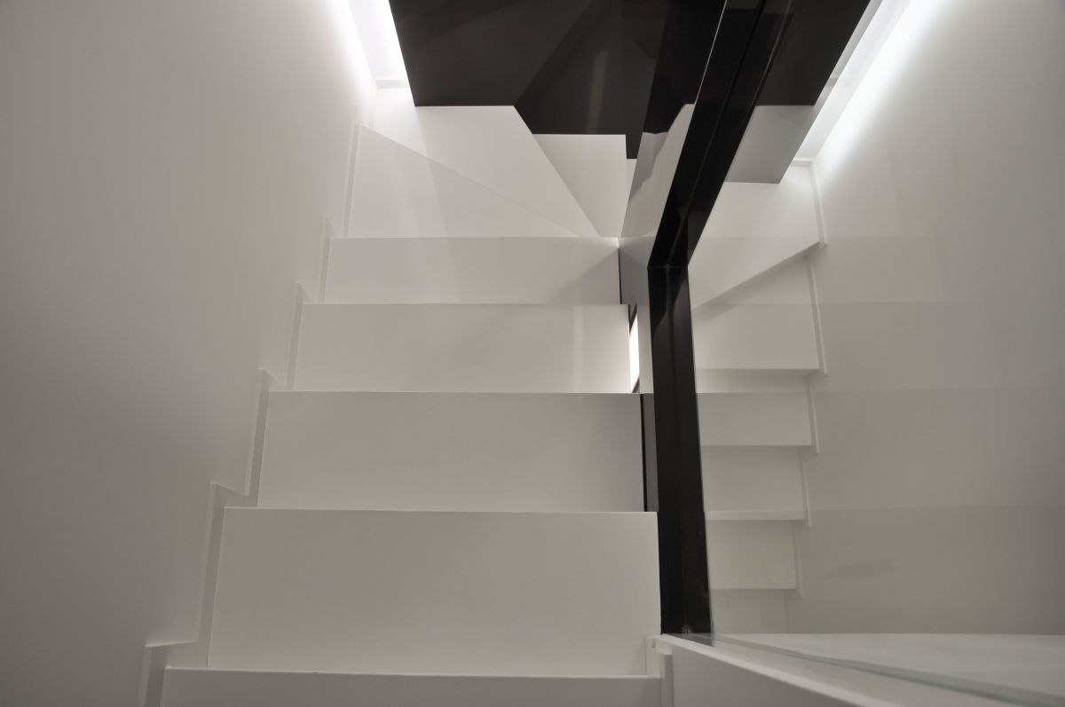 Stairs, Apartment Interior by Jovo Bozhinovski