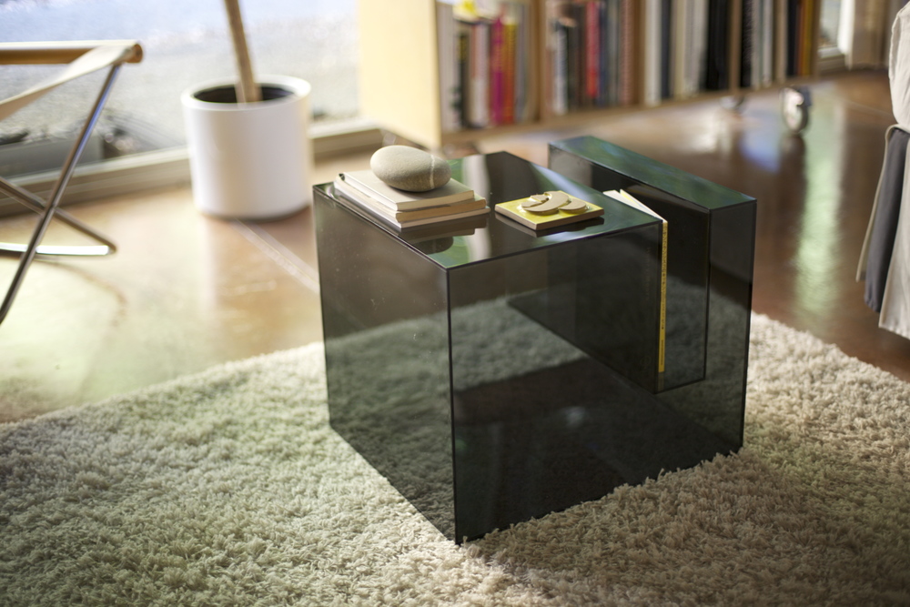 Charming Transparent Side Table