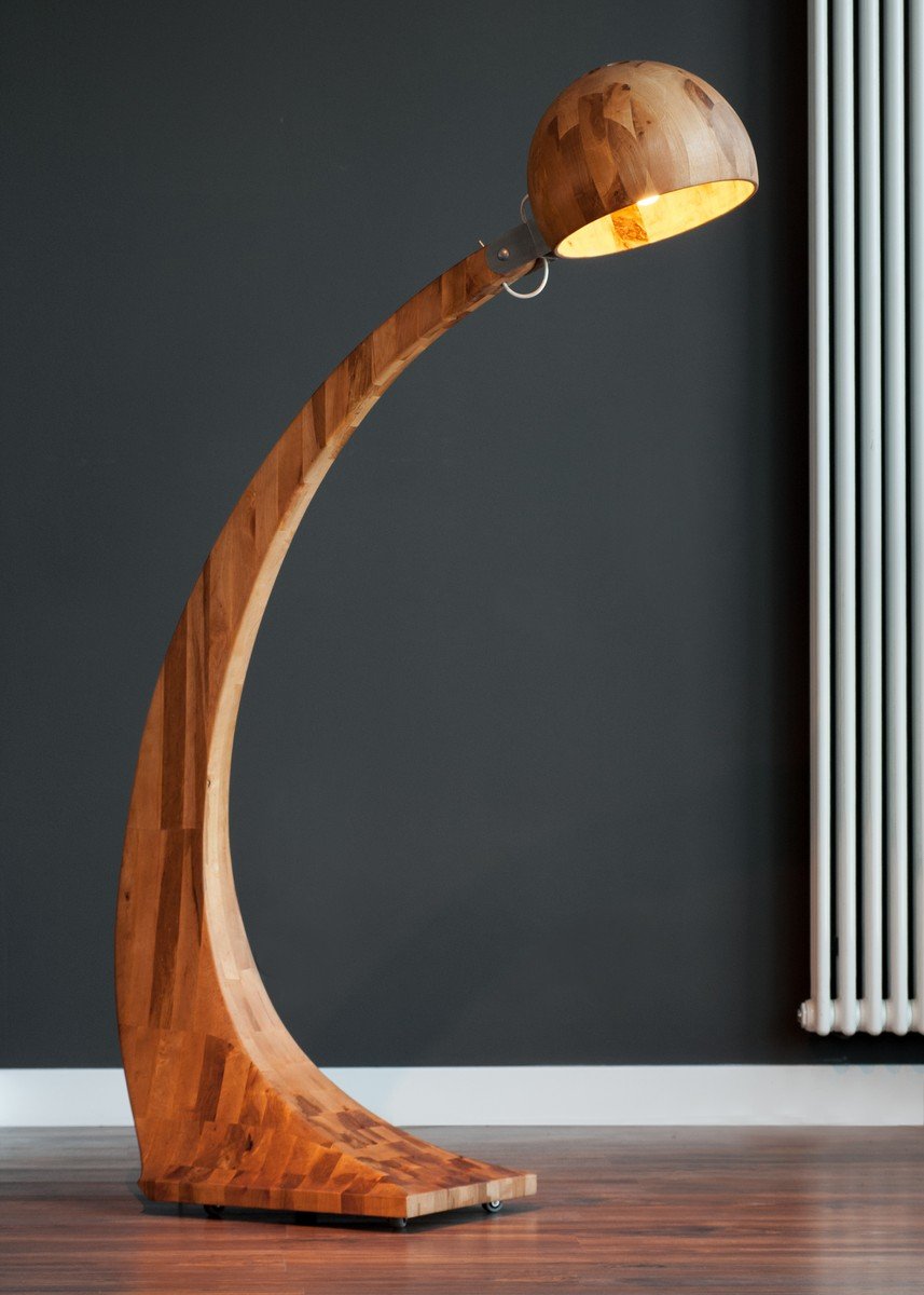 Woobia Wooden Floor Lamp