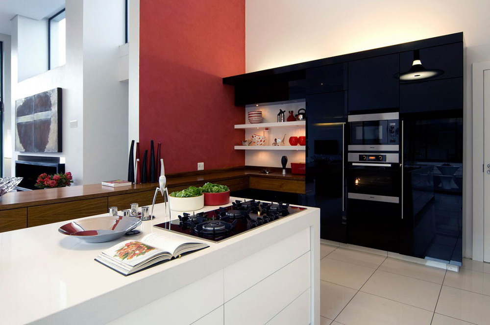 Kitchen, Island, Exquisite Modern Home in Cape Town