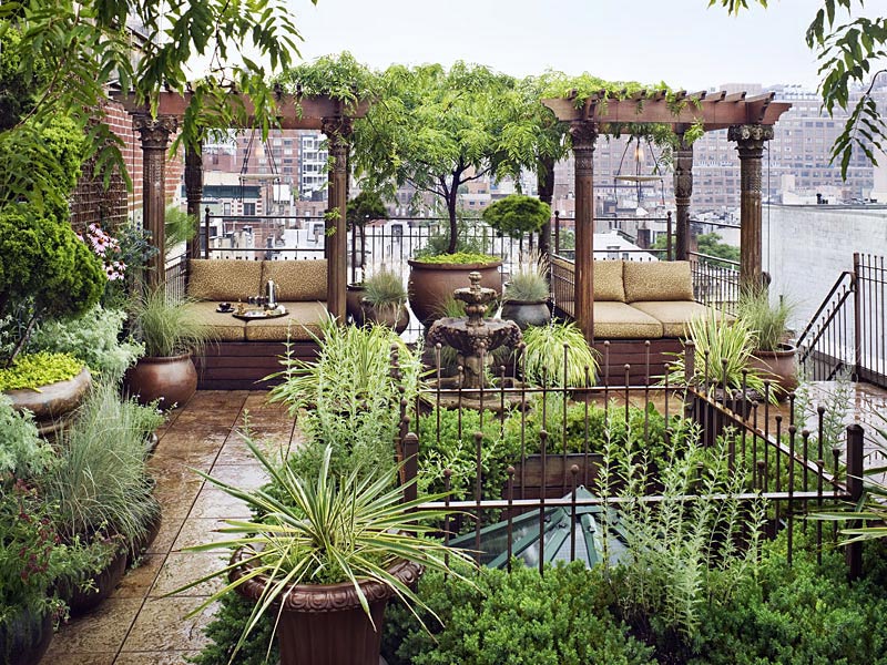 Roof Garden, Penthouse in Chelsea, New York City