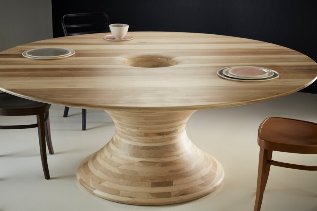 Tulipwood Sculptural Dining Table
